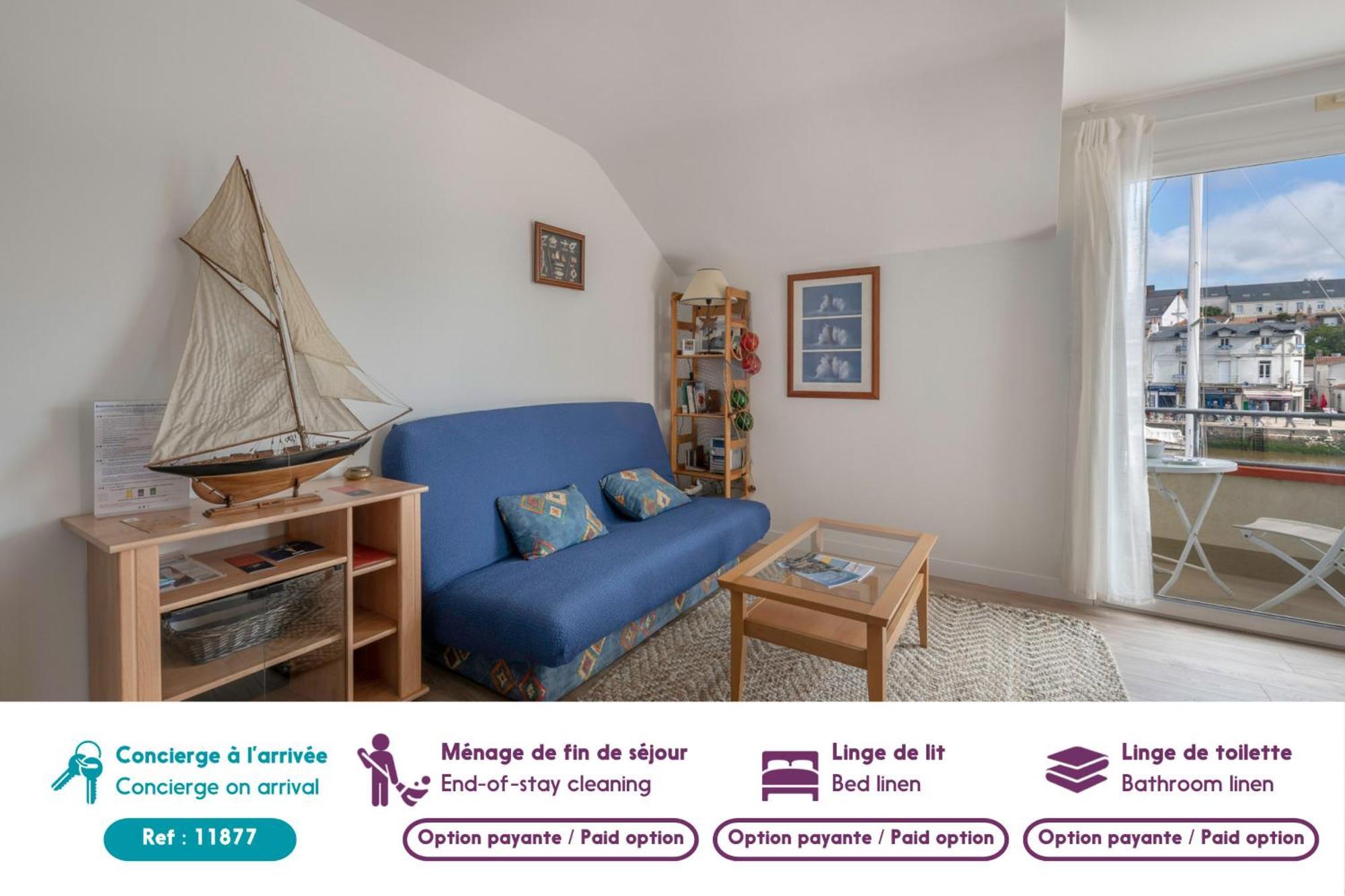 Sur Le Quai De Pornic, Appartement Pour 4 Exteriör bild